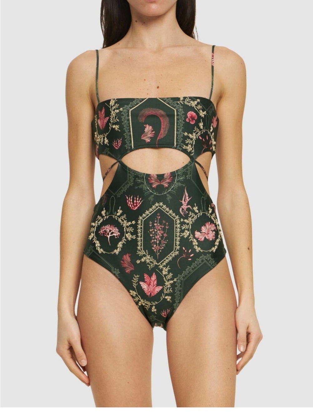 AGUA BY AGUA BENDITA Victoriana Encaje One Piece Swimsuit